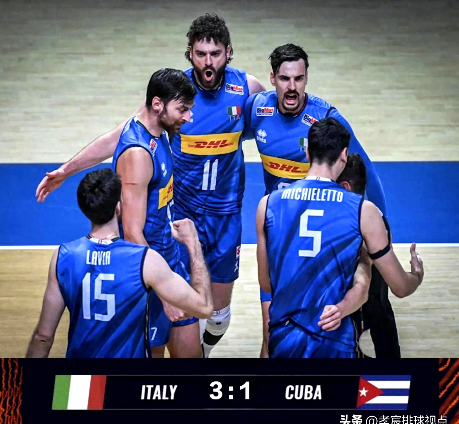 意大利战胜俄罗斯，成功晋级四强